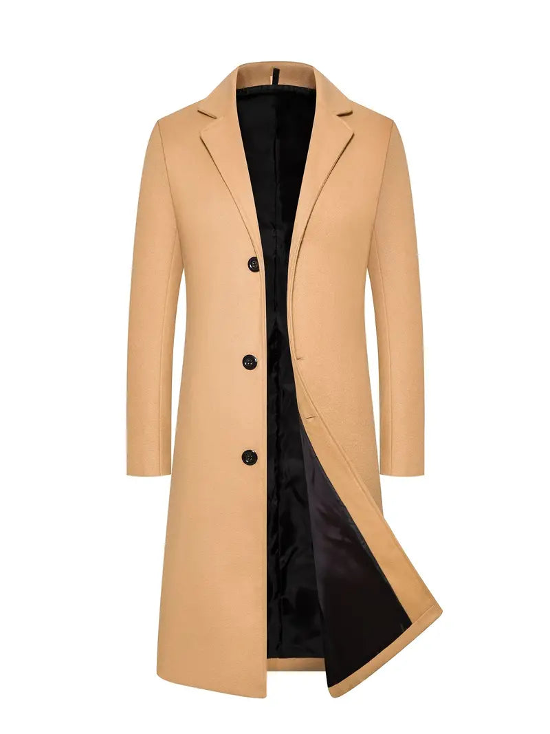 Men’s Classic Overcoat | Long
