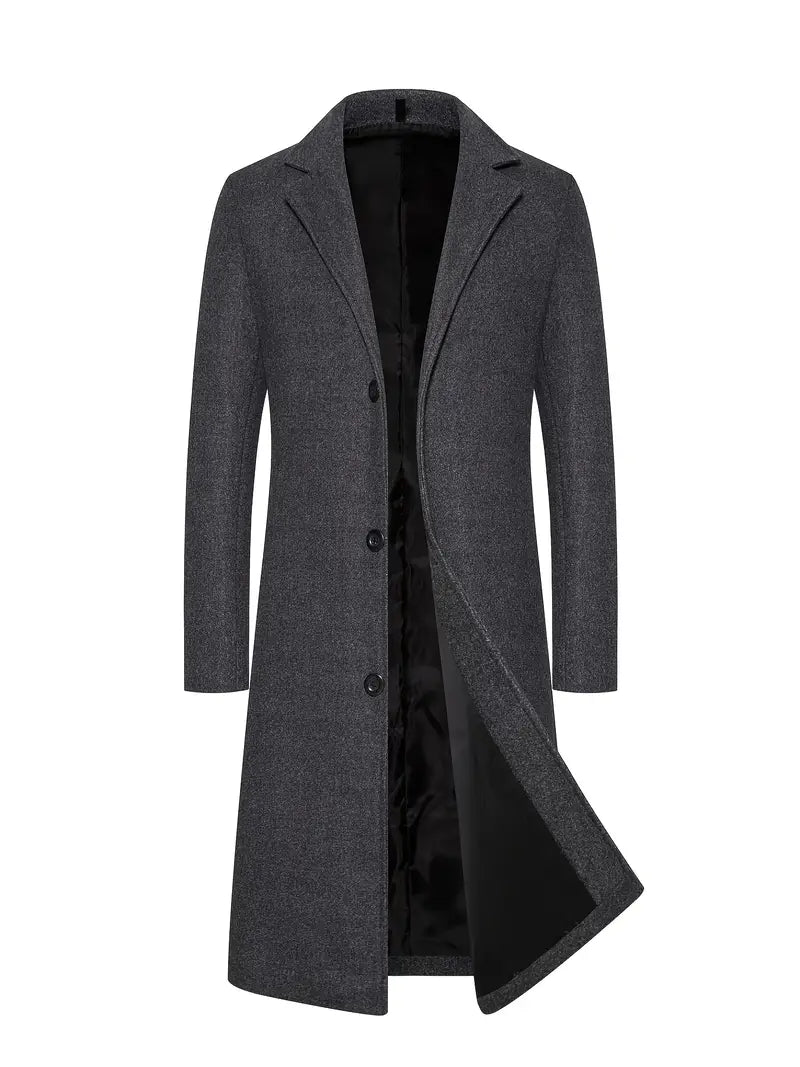 Men’s Classic Overcoat | Long