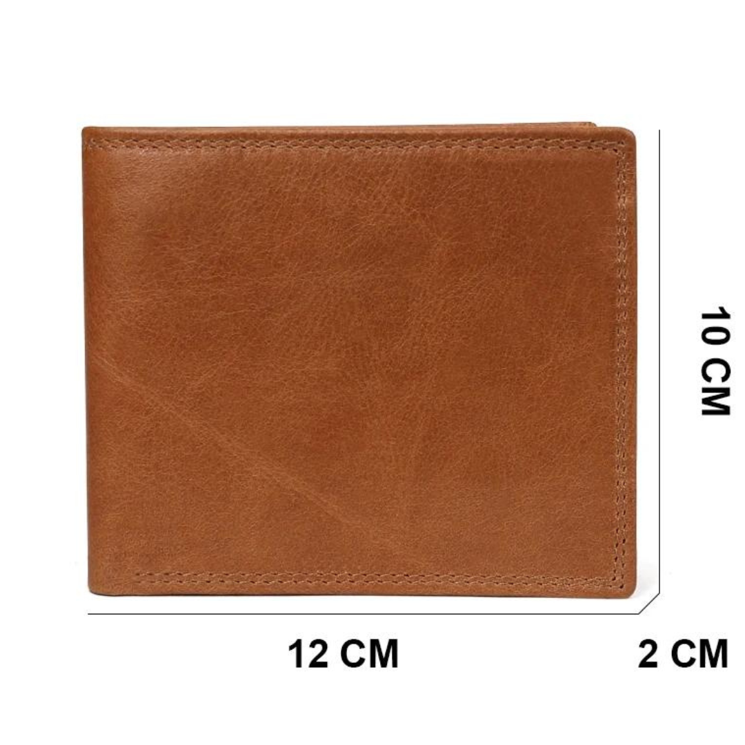 Derry Minimalist Men’s High-Quality Leather Wallet