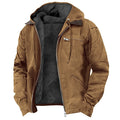 Men’s Lined Hooded Jacket Crystal Winter